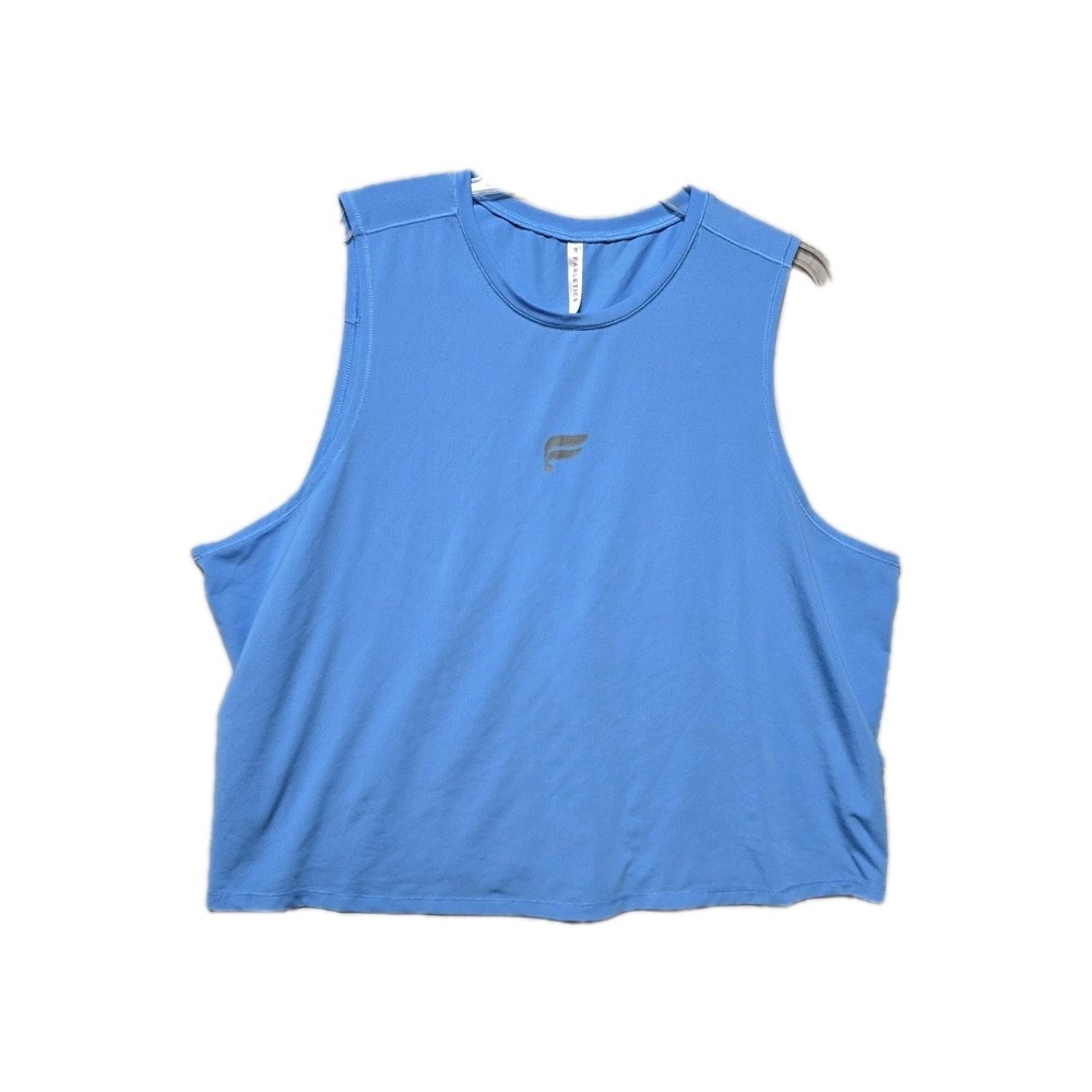 Fabletics Phoenix Breathe Muscle Tank Blue 1X Women's